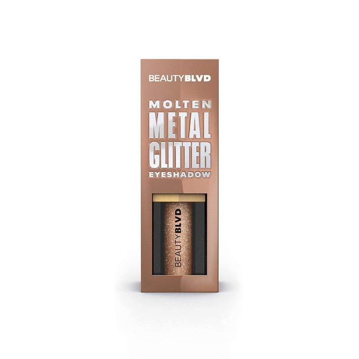 BEAUTYBLVD Molten Metal Glitter Eyeshadow Metallic Eyeshadow for Eyes Highly Pigmented Glitter Eyeshadow Cruelty Free Se