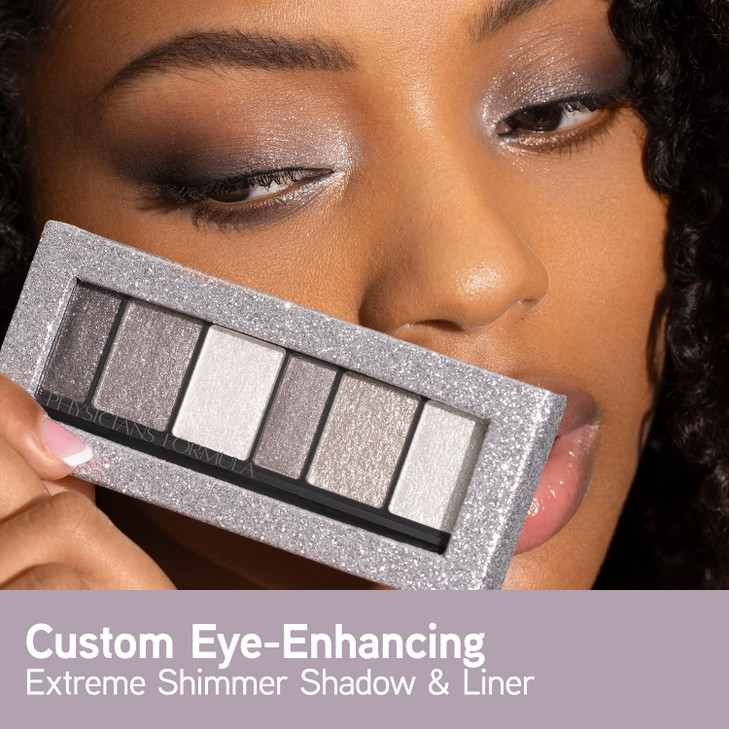 Physicians Formula Shimmer Strips Custom EyeEnhancing Extreme Shimmer Shadow Liner Hypoallergenic Eyeshadow Palette with