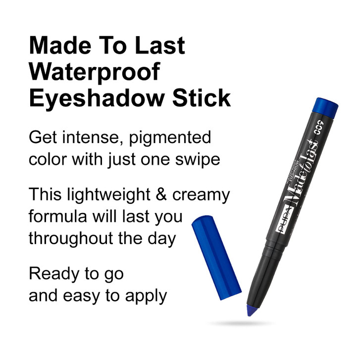 Pupa Milano Made To Last Eyeshadow Waterproof Stick Eyeshadow For Extreme Hold Crease And Smudge Proof Creamy And Lightw
