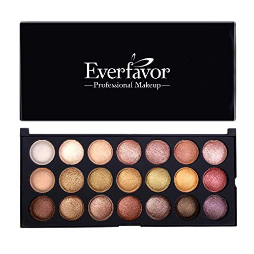 Eyeshadow Palette Makeup Everfavor Pigmented Eye Shadow Nude Palettes Professional 21 Colors Shimmer Warm Neutral Smoky