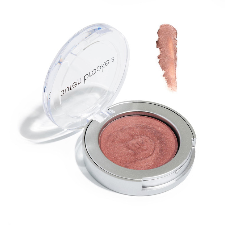 Lauren Brooke Cosmetiques Cream Eyeshadow Natural Organic Richly Pigmented Eye Makeup Creme Eyeshadow For Women Rose Bro