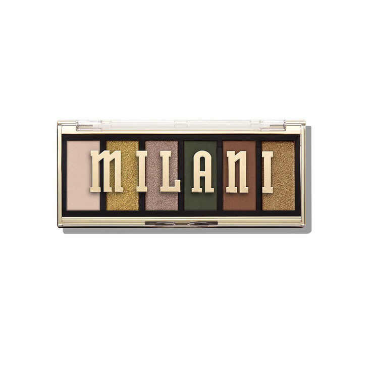 Milani Most Wanted Eyeshadow Palette 6 CrueltyFree Matte Eyeshadow Colors for LongLasting Wear Outlaw Olive
