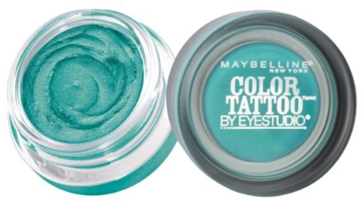 Maybelline EyeStudio Color Tattoo 24Hr Eyeshadow Edgy Emerald 50 014 oz