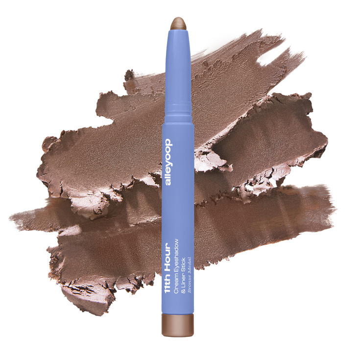 ALLEYOOP 11th Hour Waterproof Cream Eyeshadow Stick LongLasting Eye Shadow Pencil Eyeliner Cream to Powder Stick Highlig