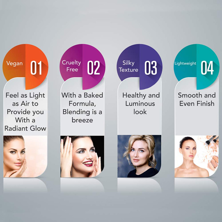Ageless Derma Mineral Makeup Baked Eyeshadow trio AquaVegan Eye Shadow