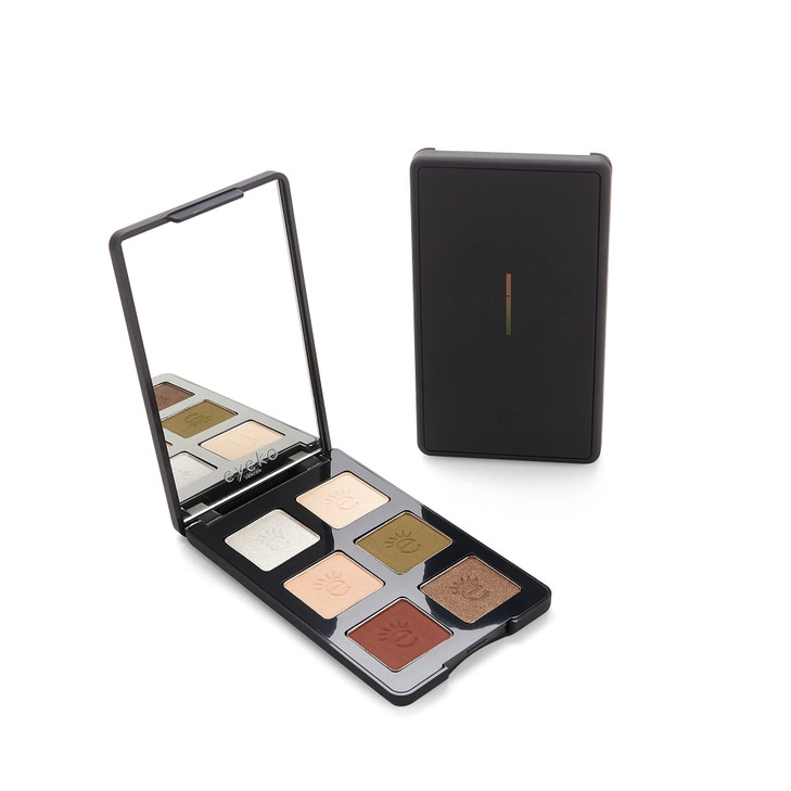 Eyeko Limitless Eyeshadow Palette 1 High Pigment 6 Shades Blendable Light Nude Shades and Soft Shimmers Vegan