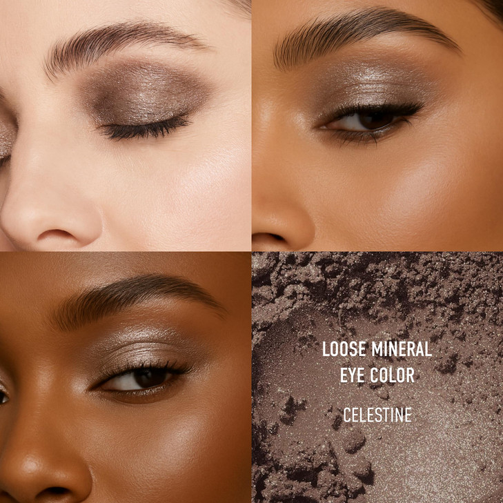 bareMinerals Single Loose Mineral Eyeshadow Celestine Vegan CrueltyFree DermatologistTested