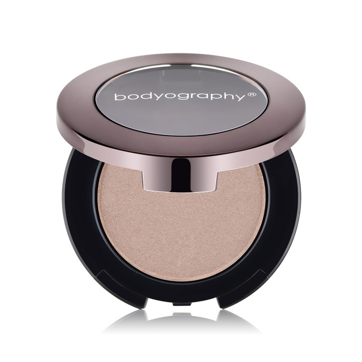 Bodyography Expressions Eye Shadow Twinkle Silver Satin MultiFunctional LongWearing Powder for Eyes Cheeks Brows Buildab