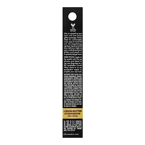 elf Liquid Glitter Eyeshadow Long Lasting QuickDrying Opaque GelBased Eyeshadow For Creating HighImpact MultiDimensional