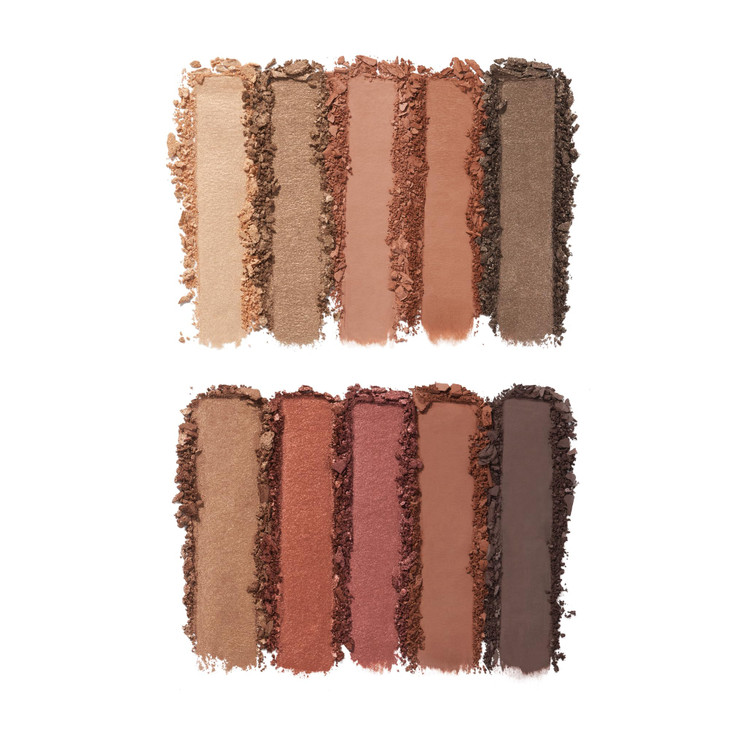 elf Perfect 10 Eyeshadow Palette Ten Ultrapigmented Shimmer Matte Rose Gold Shades Blendable Formula Vegan Crueltyfree R
