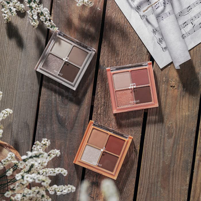 romand Better Than Eyes 6 colors Basics Eyeshadow PaletteVelvety Texture longlasting makeup Galaxy pearl glitter MLBB ME
