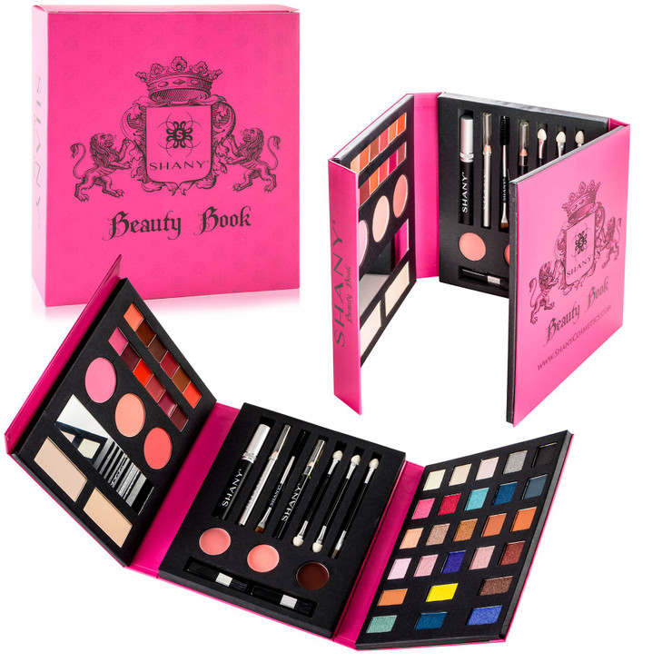 SHANY Original Beauty Book Makeup Set All in one Travel Make up Kit 35 Colors Eyeshadow Eye brow blushes powder palette
