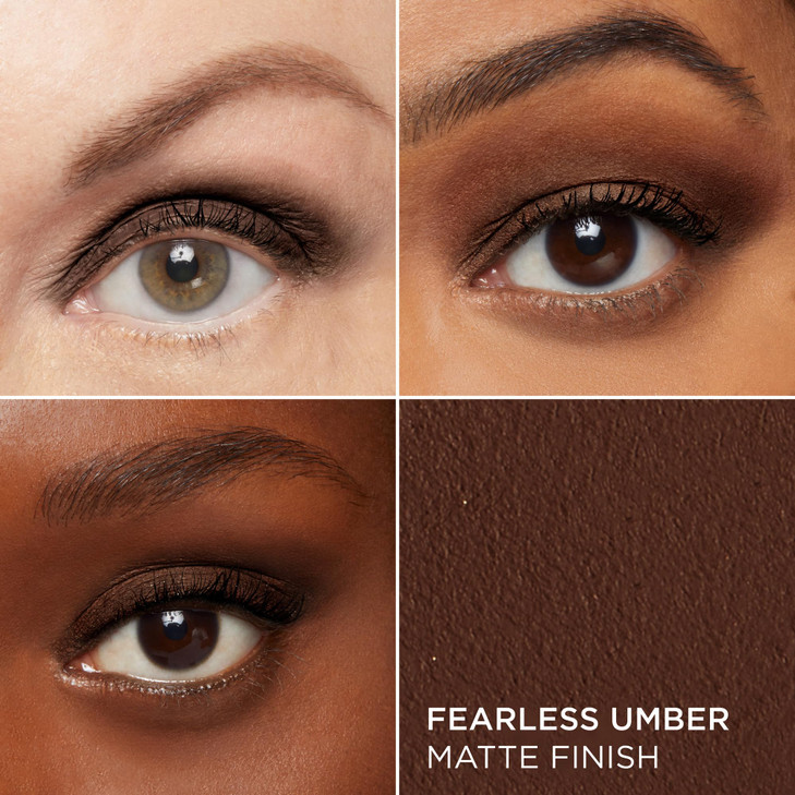 IT Cosmetics Superhero NoTug Waterproof Eyeshadow Stick Fearless Umber Rich Matte Brown Longwear Blendable Cream Eyeshad