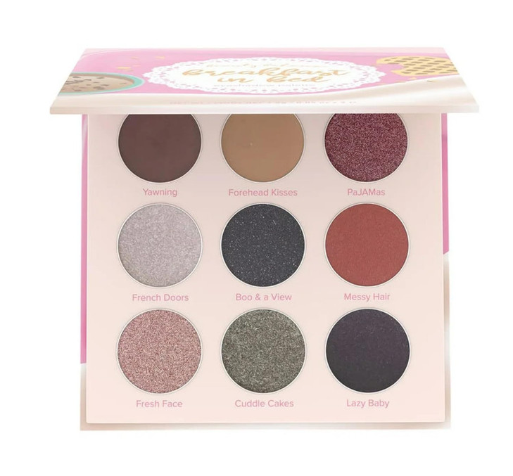 Beauty Bakerie Cosmetics Highly Pigmented Eye Shadow Makeup Palette SparklyGlitterShimmerMetallicMatte Eyeshadow Look Ve