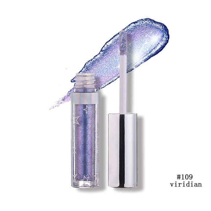 Coalitione Liquid Eyeshadow 12 Colors Long Lasting Waterproof Shining Shimmer Glitter Eyeline liquid Matte EyeshadowGirl