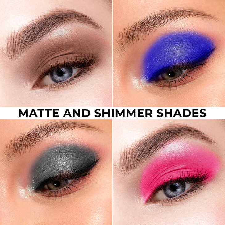 Profusion Cosmetics 35 Shade Eyeshadow Palette UltraPigmented Powder in Bright Vibrant Colors for Stunning Eye Looks Ski