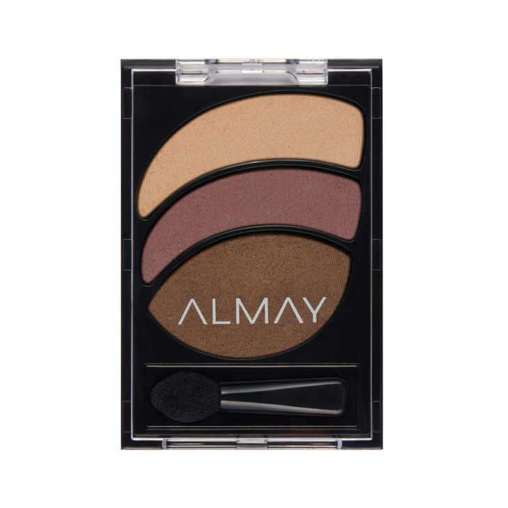 Almay Shadow Trio Palette Longlasting Smoky Eyeshadow Makeup Three Shades Hypoallergenic 020 Smoldering Embers 019 oz
