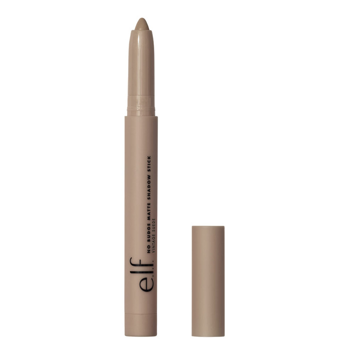 elf No Budge Matte Shadow Stick OneSwipe Cream Eyeshadow Stick LongWear Crease Resistant Matte Finish Vegan CrueltyFree