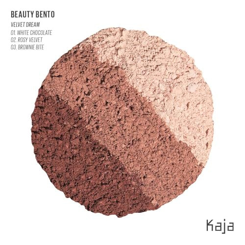 Kaja Beauty Bento Collection Bouncy Eyeshadow Trio Burnt Sandy Brown Tones Travel Size 13 Velvet Dream 2019 Allure Best