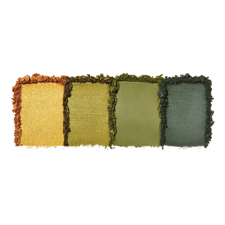 elf BiteSize Eyeshadow UltraPigmented Eye Makeup Quad 4 Matte Shimmer Shades Creamy Blendable Powder Hot Jalapeo 012 Oz