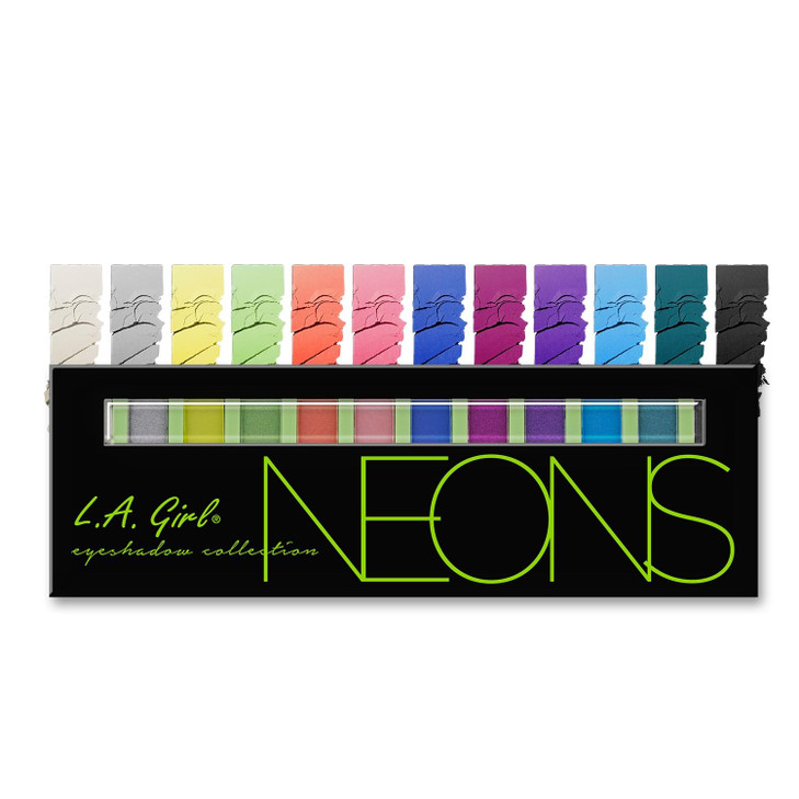 LA Girl Beauty Brick Eyeshadow Collection Neon GES334A