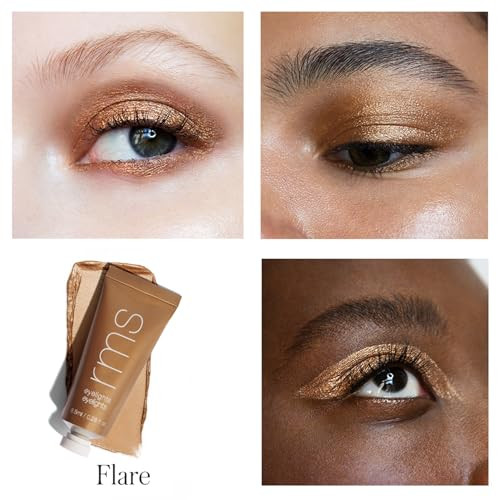 RMS Beauty Eyelights Cream Eyeshadow LongWear Hydrating Creamy Eyeshadow for Luminous Buildable Natural Color SmudgeResi