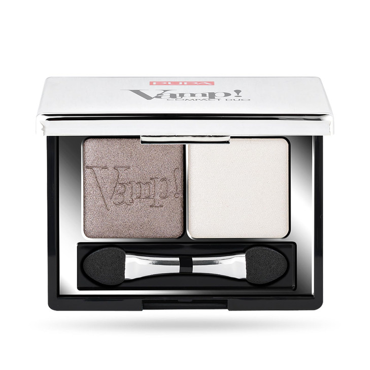 Vamp Compact Duo Eyeshadow 008 Cream Taupe by Pupa Milano for Women 0078 oz Eye Shadow