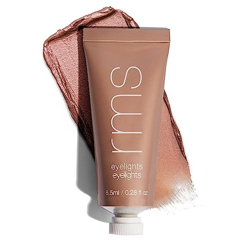 RMS Beauty Eyelights Cream Eyeshadow LongWear Hydrating Creamy Eyeshadow for Luminous Buildable Natural Color SmudgeResi