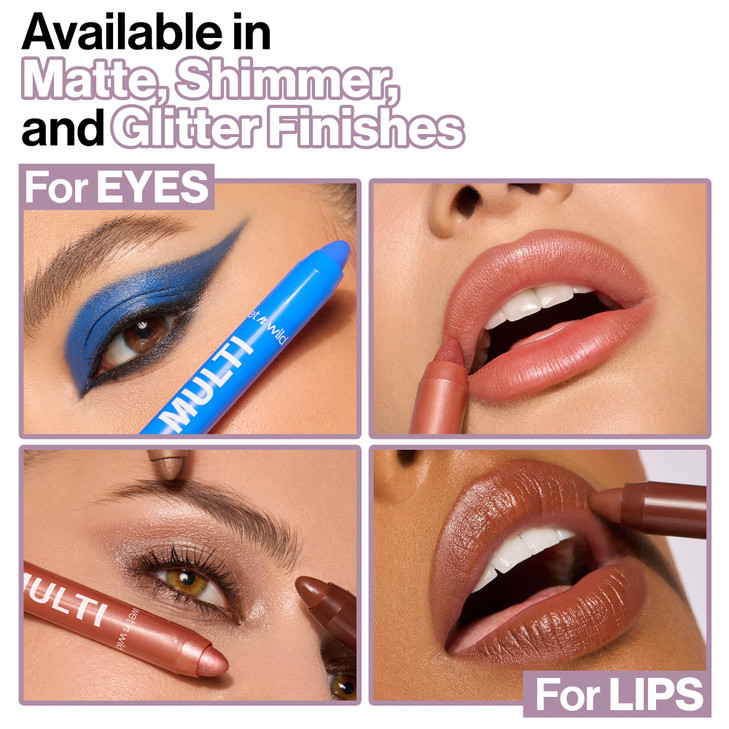 wet n wild Color Icon Cream Eyeliner Eyeshadow MultiStick Moisturizing Nourishing Velvety CreamtoPowder Buildable Blenda