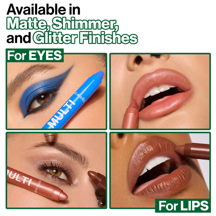 wet n wild Color Icon Cream Eyeliner Eyeshadow MultiStick Moisturizing Nourishing Velvety CreamtoPowder Buildable Blenda