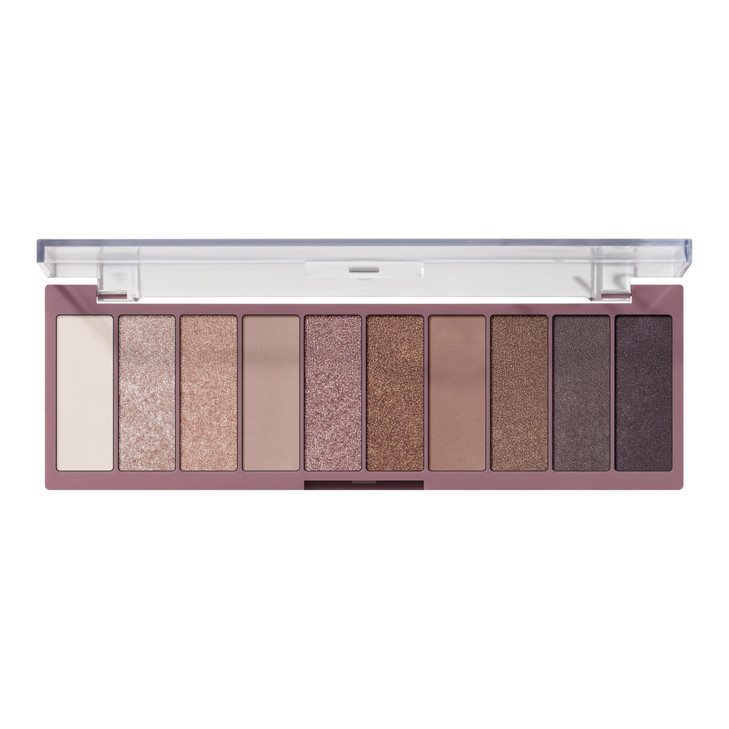 elf Perfect 10 Eyeshadow Palette Ten Ultrapigmented Shimmer Matte Shades Vegan Crueltyfree Nude Rose Gold Packaging May