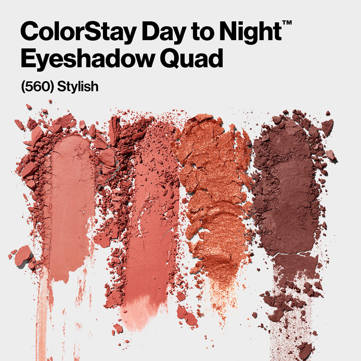 REVLON ColorStay Day to Night Eyeshadow Quad Longwear Shadow Palette with Transitional Shades and Buttery Soft Feel Crea