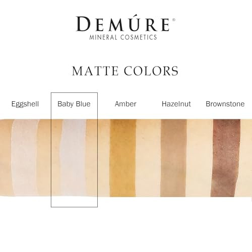 Demure Mineral Make Up Baby Blue Eye Shadow Matte Eyeshadow Loose Powder Eye Makeup Professional Makeup