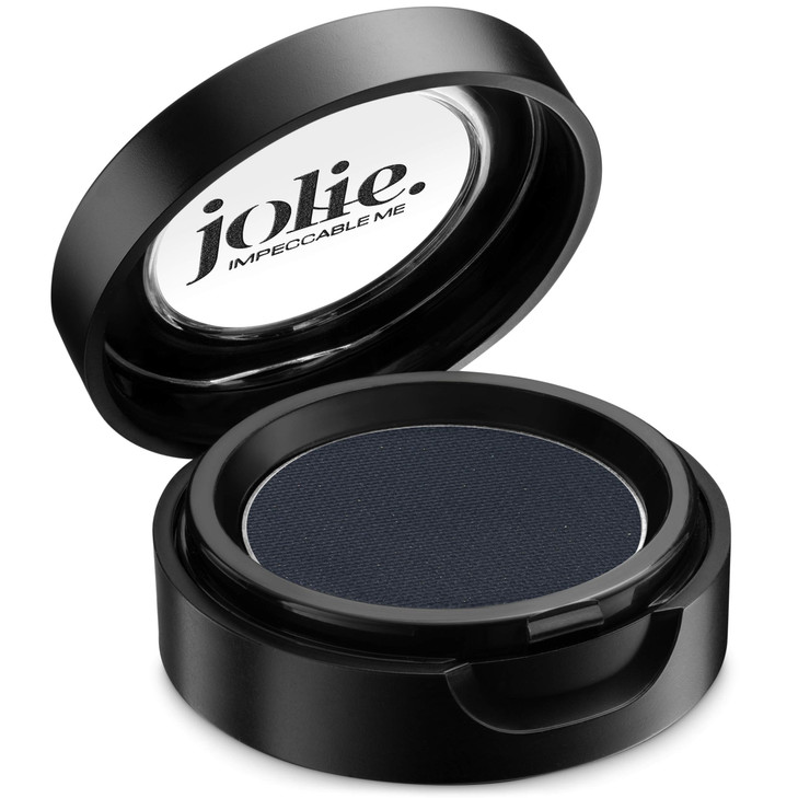 Jolie Cosmetics Powder Pressed Matte Eyeshadows Cruelty Free Vegan Single Pan Eyeshadow 148g Smokey Eyes Black Blue