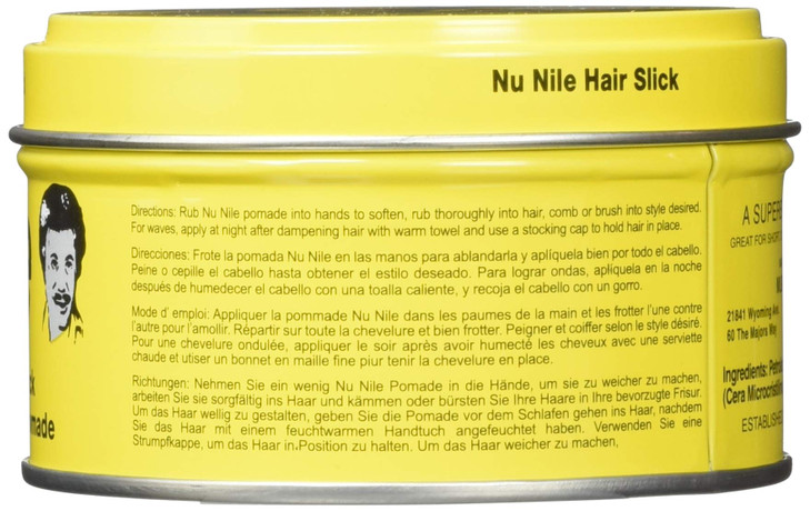 Murray's Nu Nile Hair Slick Dressing Pomade 3 oz. Jar