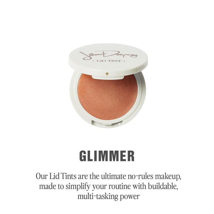 Jillian Dempsey Lid Tint Satin Cream Eyeshadow I Easy Application for a Natural Shimmer or a Layered Matte Finish I Glim