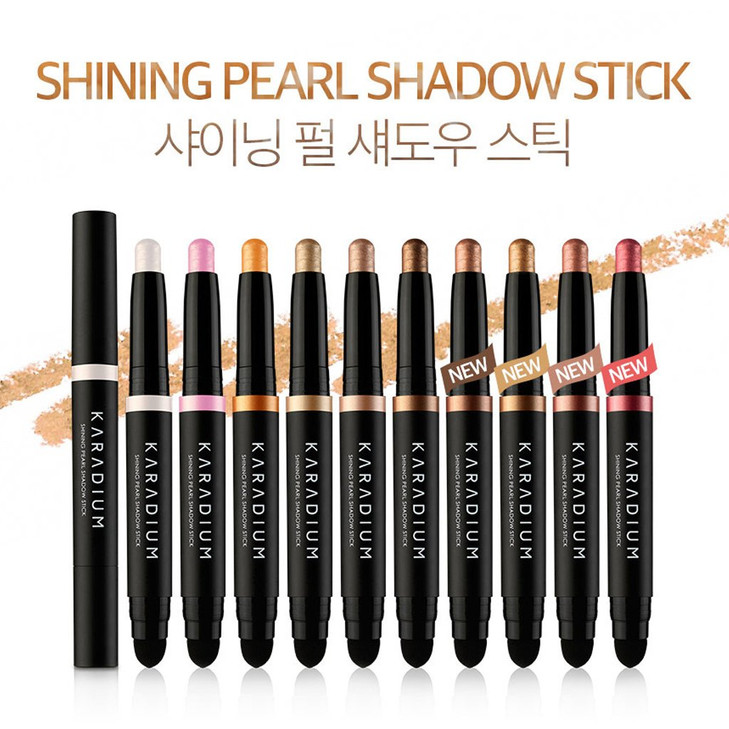 KARADIUM Shining Pearl Smudging Eye Shadow Stick 14 g 10 Reddish Pink