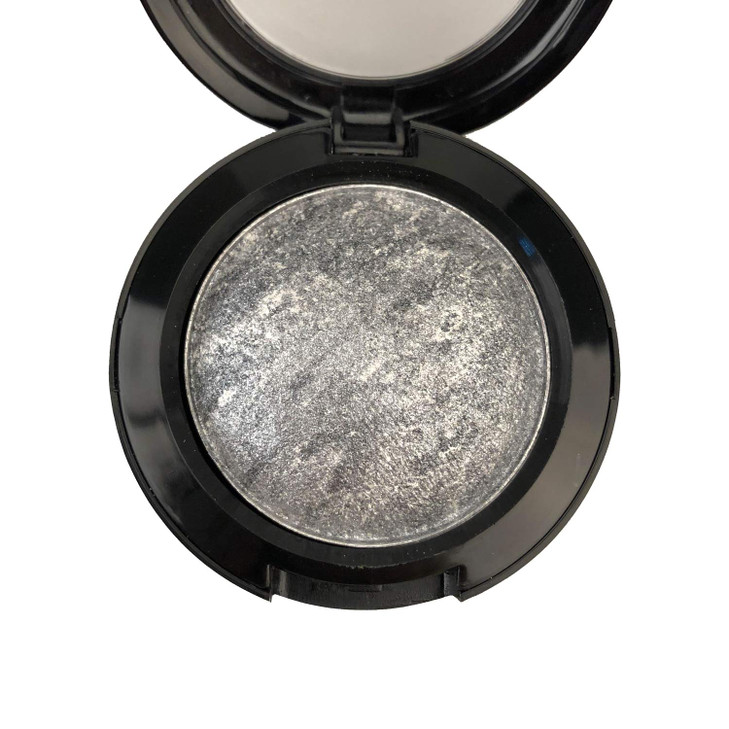 Mallofusa Single Shade Baked Eye Shadow Palette Shimmer Eyeshadow Powder Palette in 15 Metallic Colors Optional Moon Lig
