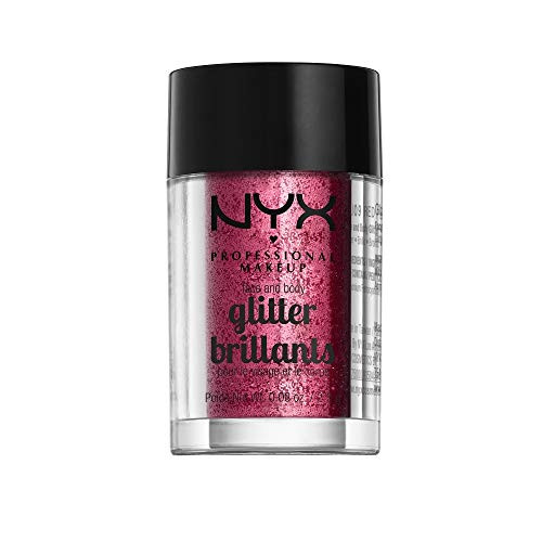 NYX PROFESSIONAL MAKEUP Face Body Glitter Red