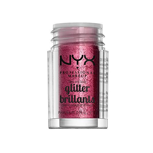 NYX PROFESSIONAL MAKEUP Face Body Glitter Red