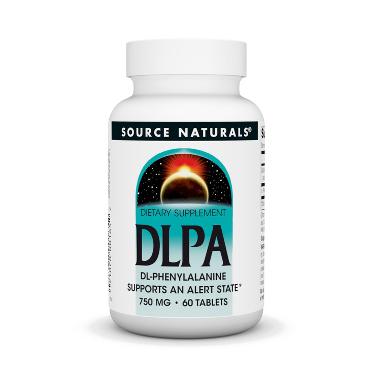 Source Naturals DLPA DL-Phenylalanine* - 750 mg - 60 Tablets online at globaldelivered