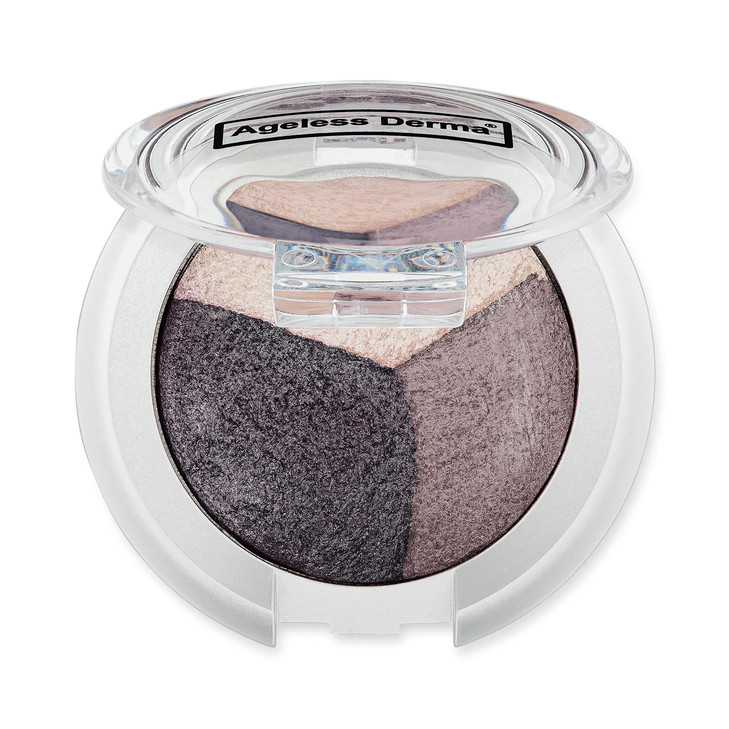 Ageless Derma Mineral Makeup Baked Eyeshadow trioVegan Eye shadow Smokey
