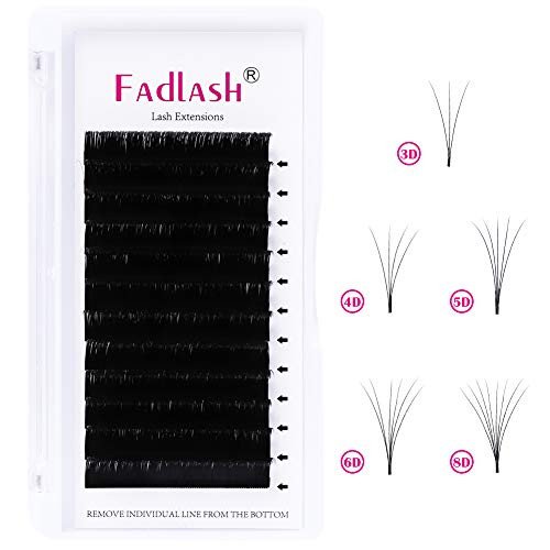 Volume Lash Extensions 3D10D Any Fans 005 007mm Self Fanning Eyelash Extensions C D DD Curl Easy Fanning Volume Lashes A