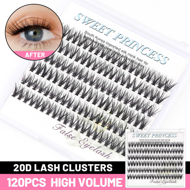 Bodermincer 20 Root Thickness 007mm C Curl 3D Individual Eyelashes Extension Soft Black Fake False Eye Lashes Tools 11mm