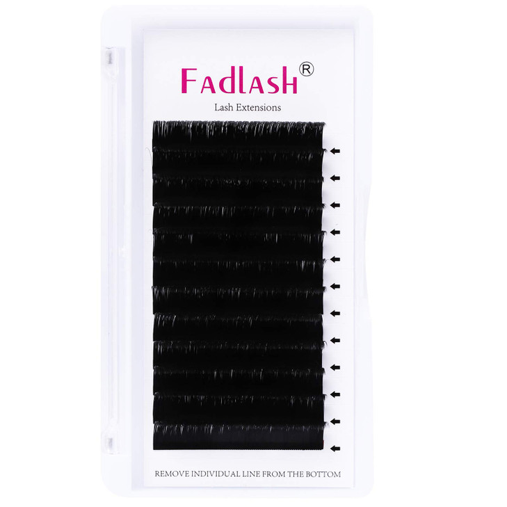 Volume Lash Extensions 005 007 Easy Fan Lashes 820mm Length Auto Blooming Self Fanning Eyelash Extensions C D DD curl Wi