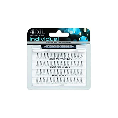 Ardell Duralash Individual Eyelashes No Knot Naturals Long Black 3 Pack