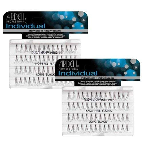 Ardell Duralash Individual Eyelashes No Knot Naturals Long Black 3 Pack