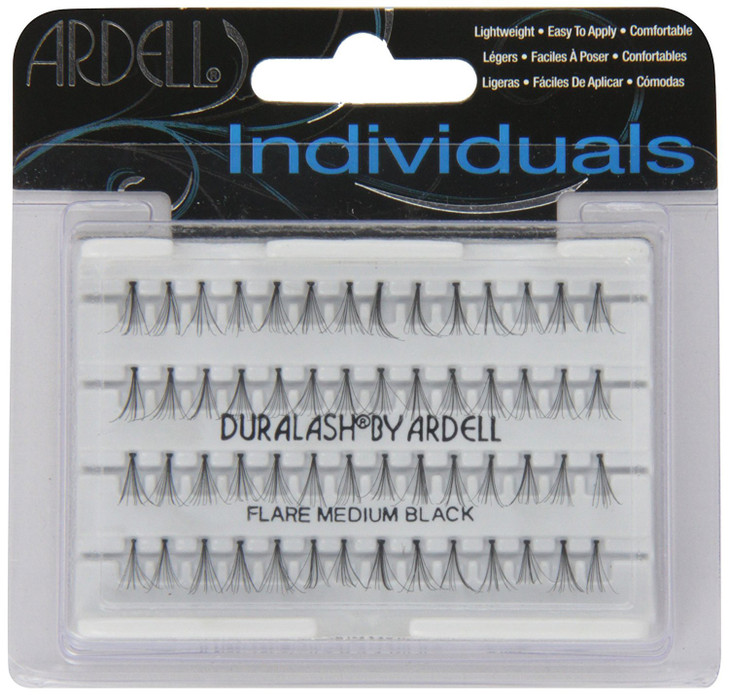 Ardell Duralash Flares Medium Black 56 Lashes Pack of 2