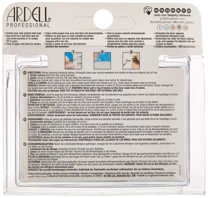 Ardell Duralash Flare Long Black 56 Lashes Pack of 2