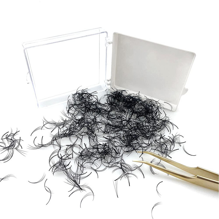 300 Fans Premade Fans Eyelashes Loose Lashes Pre Made 3D FanC CurlThickness 00701 mm Eyelash Extension Volume Lash Fans